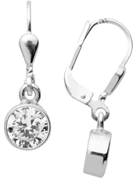 InCollections Damen-Ohrhänger 925/000 Sterlingsilber mit Zirkonia 010B261719340
