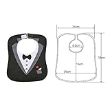 ZOEREA Baby Dreieckstuch Lätzchen Spucktuch mit Druckknöpfen Multifunctional Weich Baumwolle Kerchief 4er Pack - 5