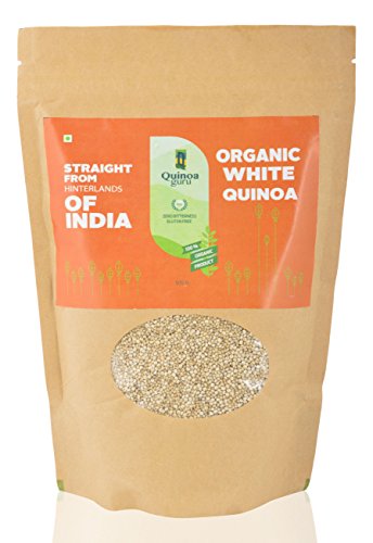 QuinoaGuru Organic White Quinoa, 500 Grams RS.230 (58.00% Off) - Amazon