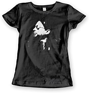 Radiohead Thom Yorke Women's Fit T-Shirt (Medium (UK 10-12), Black)