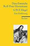 Image de Georg Wilhelm Friedrich Hegel: Eine Einführung (Reclams Universal-Bibliothek)
