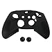 Produktbild Runrain Anti-Rutsch-Silikon-Hülle 2 Joystick Caps für Xbox One S Slim/X Controller (Schwarz)