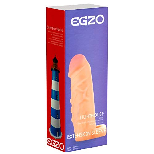 Preisvergleich Produktbild EGZO «Lighthouse» Extension Sleeve - 160mm Verlängerungskondom (5cm)