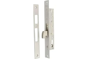 Tesa Assa Abloy 4241203AI Cerradura Monopunto De Palanca Basculante Para Perfiles Metálicos Inoxidable Entrada 20 mm 2241