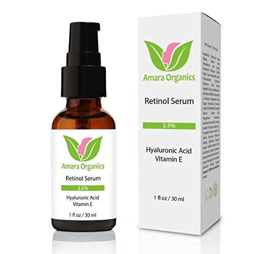 Retinol Serum 2.5% - With Hyaluronic Acid & Vitamin E - 30 ml