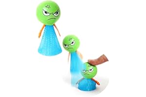 FLYPOP'S - Postać skoczka - Gra Rekreacyjna - 033159Y - Losowy kolor - Plastik - Dzieci - Dorosły - Gra adresowa - Zabawka dla dzieci - 8,5 cm x 3,5 cm - Od 3 lat