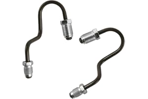 VOANZO 1 Pair Rear Brake Pipe Automobile Brake Hose Line Pipe Brake Line Pipe Brake Caliper 1k0611763e 1k0611763f 1k0611764l 1k0611764m For Mk5 Mk6 A3 Tt