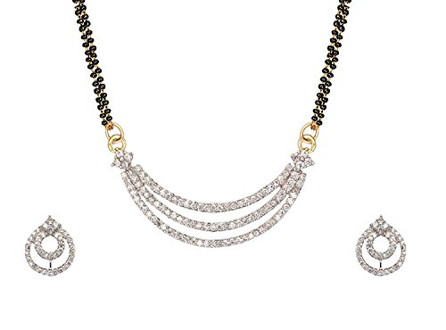 Design Mangalsutra Necklace Pendant Set 