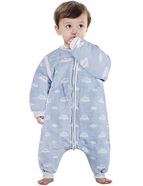 Lictin Baby Schlafsack Baby Schlafsack Split Leg mit abnehmbaren Ärmeln Blue Sky und White Clouds Muster für Säugling...