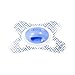 Difrax Dental Soother (6 Months, Blue Zigzag)