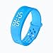Produktbild Fuibo Smartwatch, Kinder Aktivität Tracker Kids Schrittzähler Schrittzähler Fitness Band | Intelligente Armbanduhr Sport Fitness Tracker Armband (Blau)