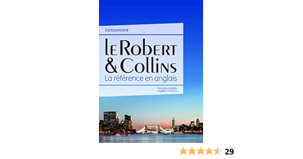Dictionnaire Le Robert Collins Amazon Fr Collectif Livres