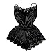 Produktbild LANSKIRT Baby Dolls, Mode Sexy Lace Sleepwear Dessous Versuchung Babydoll Unterwäsche Nachthemd Overall