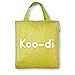 Koo-di 80 x 50 x 58 cm Pop Up Travel Bassinette (Lime/ Lemon)