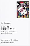 Notes de chevet