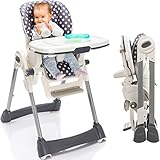 GROßES TABLETT: 3-fach verstellbar und abnehmbar mit Außenrand (Spülmaschinen geeignet)