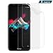 Produktbild Honor 7X Schutzfolie, Angozo 2 Stück HD Ultra Klar Anti-Fingerabdruck Blasenfrei Einfache Installation Nanotechnologie Displayschutzfolie Folie für Huawei Honor 7X