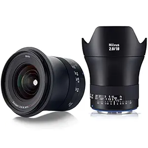 ZEISS Milvus ZE 2.8/18 Super Wide-Angle Camera Lens for Canon EF-Mount SLR/DSLR Cameras