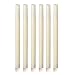 Produktbild DFL glatt, flammenlos Echtwachs Stabkerze mit 2 aa, 6 Stunden Timer, 30,5 cm (12 Zoll),, Wachs, Elfenbeinfarben, 30,5 cm