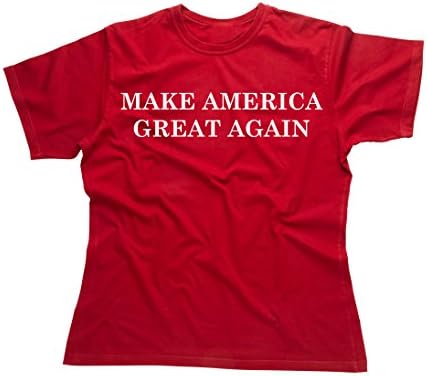Make America Great Again Donald Trump President 2016 Adult T-Shirt-red-large