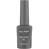 Alix Avien Işıltılı Bej Pembe Kalıcı Oje 60 Yoğun Renk Veren Jel Oje 12 ml Nail UV Gel Polish 60