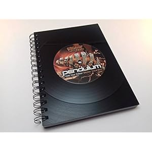 Pendulum, Hold Your Colour, Drum and Bass, Vinyl Record A5 Notizbuch Geschenk