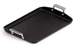 Valira Aire - Plancha Premium de 34x25 cm fabriqué en Espagne, en fonte d'aluminium avec anti-adhérent écologique renforcé, apte pour l'induction