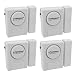 Produktbild [4 Stück] WER Alarmanlage fürs Haus, Doberman Sicherheit SE-0137 Home Security Fenster / Tür Alarm Kit, Packung mit 4 Stück (weiß)