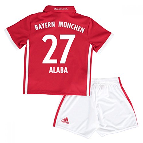 adidas Unisex Baby Trainingsanzug Fc Bayern München Mini-Heimausrüstung
