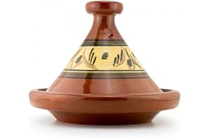 SAHARASHOP Marrakesch Tajín marroquí esmaltado, diámetro de 26 cm