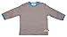 loud + proud Unisex Baby (0-24 months) Crew Neck Long - regular Sweatshirt, Brown (Chocolate), 50/56