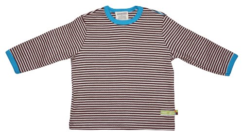 loud + proud Unisex Baby (0-24 months) Crew Neck Long - regular Sweatshirt, Brown (Chocolate), 50/56