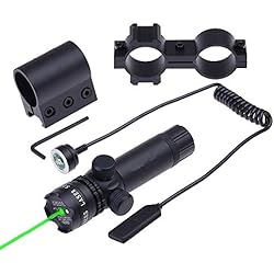 Viseur Laser Vert Pointeur Green Laser Sight Airsoft Fusil de Tir Pistolet Fusil Tactique Visée Laser Vert Chasse pour Pistolet