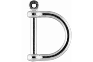 YACHT STEEL Manivela redonda ancha de acero inoxidable A4 5 mm