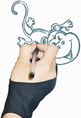 Digital Drawing Glove For Graphics Tablet Precise Drawing- Fit Both Left or Right Hand