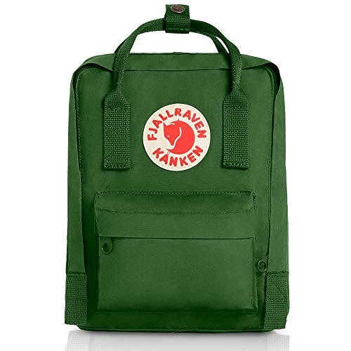 Fjällräven Kånken Mini Mochila de Senderismo Unisex Adulto, Verde (Leaf Green), 7 l (29 x 20 x 13 cm)