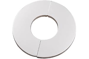 ABCSWEET Acciaio inossidabile Diviso Rotondo Piastra Rosetta Parete Flangia Divisa Per Tubi Con 24/28/35/42/51 Mm Diametro Accessori Bagno Rosette Piastra di Copertura Rubinetto