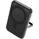 ttec ReCharger Pro M LCD 10.000mAh MagSafe Uyumlu PD 20W Stantlı Kablosuz Taşınabilir Hızlı Şarj Aleti/Powerbank 2BB222 Siyah