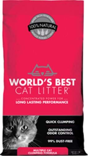 World's Best Litière pour Chat de Tournevis, Plusieurs Chat agglomérante Formule