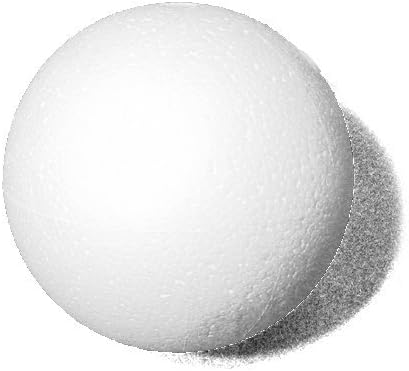 Craftmill6cm / 60mm Polystyrene Balls, Spheres - Box of (30)