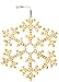 Produktbild Best Season LED-Ropelight-Silhouette Schneeflocke koppelbar, Durchmesser circa 75 cm 360 warm weiß LED outdoor 800-46
