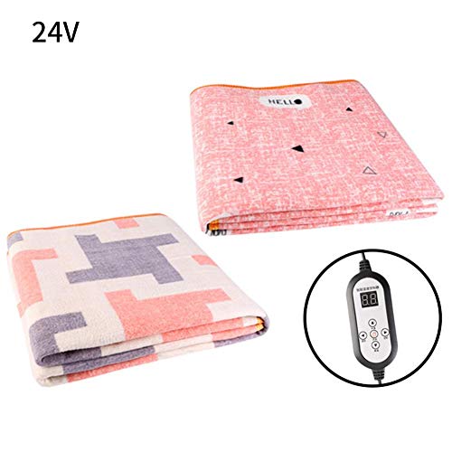 Preisvergleich Produktbild ATpart Heizdecke, Autozubehör Wärmedecke Winter Auto Temperaturregelung Schalter Thermostat Intelligente Heizdecke Auto Heizdecke Automatic Power 12 V 24 V