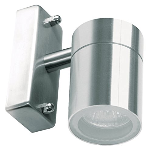 LED Edelstahl Wandleuchte für den Außenbereich, 2800K warm weiß, mit Down-light - 3