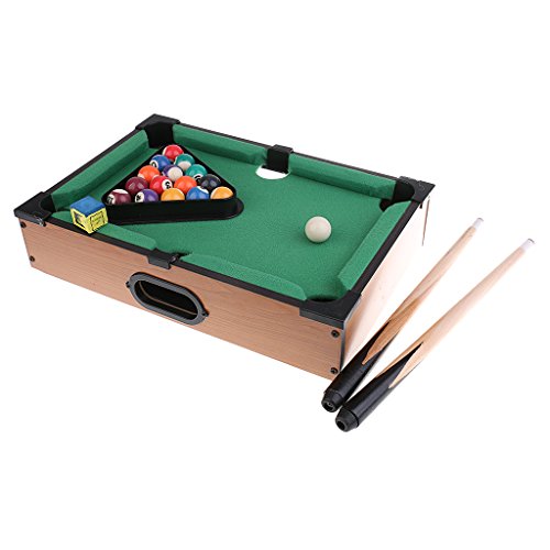 Preisvergleich Produktbild MagiDeal Mini Snooker Snookertisch Set