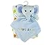 First Steps Soft Fleece Baby Blanket and Comfort Blanket Toy Set