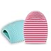 G2PLUS Silicone Brush Cleaner 2 PCS Make Up Brushes Egg Little Scrubber 75mm * 45mm * 25mm