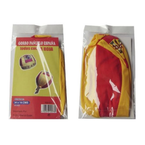 Genérico - Pañuelo gorro bandera de españa
