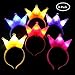 Produktbild UChic 6 STCKE Crown LED Stirnband Blitzlicht Luminous fr Halloween Konzert Leistung Party Hochzeit Spielzeug Kopfschmuck Erwachsene Kinder (Farbe Randmoly)