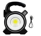 Al poderse cargar con energía solar (la placa está situada en la parte trasera del foco) lo puedes usar para cualquier emergencia y lugar. Realmente te sacará de innumerables apuros
