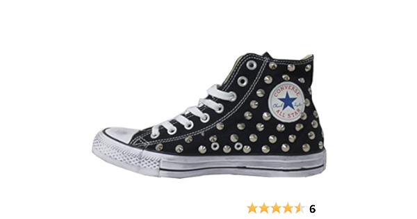 converse nere borchiate amazon